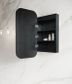 LED Newport 900(H)x450(W) Black Oak Shaving Cabinet - Premium Edition