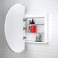 LED London 800mm White Shaving Cabinet - Premium Edition