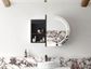 LED Bondi 900(W)x600(H) Black Oak Shaving Cabinet - Premium Edition