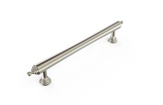 Heirloom - 171mm Brushed Nickel Handle (Premium Solid Brass Construction)