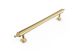 Heirloom - 171mm Brushed Brass Handle (Premium Solid Brass Construction)