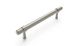 Astor - 168mm Brushed Nickel Handle (Premium Solid Brass Construction)