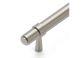 Astor - 210mm Brushed Nickel Handle (Premium Solid Brass Construction)