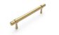 Astor - 168mm Brushed Brass Handle (Premium Solid Brass Construction)