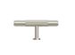 Soho - 80mm Brushed Nickel Handle (Premium Solid Brass Construction)