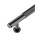 Soho - 225mm Gun Metal Handle (Premium Solid Brass Construction)
