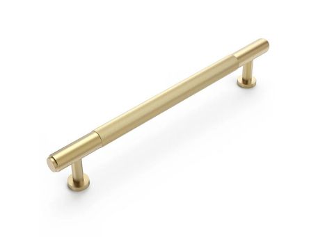 Soho - 291mm Brushed Brass Handle (Premium Solid Brass Construction)