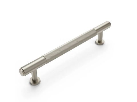 Soho - 165mm Brushed Nickel Handle (Premium Solid Brass Construction)