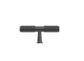 Nord - 80mm Gun Metal Handle (Premium Solid Brass Construction)