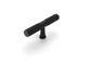 Nord - 80mm Matte Black Handle (Premium Solid Brass Construction)