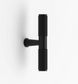 Nord - 80mm Matte Black Handle (Premium Solid Brass Construction)