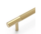 Nord - 280mm Brushed Brass Handle (Premium Solid Brass Construction)