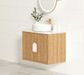 Laguna Mark II 750mm Woodland Oak Wall Hung Vanity