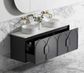 Laguna Mark II 1500mm Black Oak Wall Hung Vanity