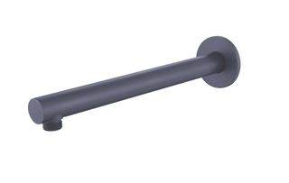 Star PVD Gun Metal Shower Arm Straight 300mm
