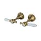 Bordeaux Brushed Bronze Wall Top Assemblies