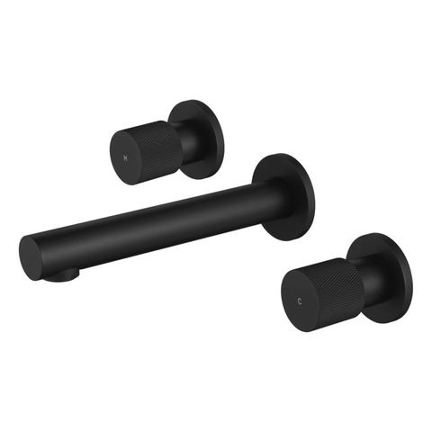 Cadence 1/4 Turn Matte Black Bath Set