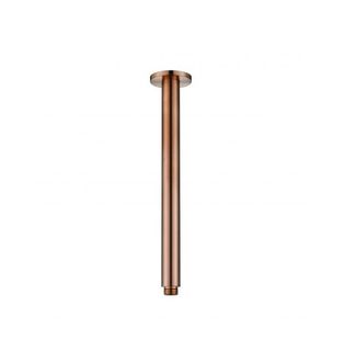 Star PVD Champagne Ceiling Dropper 300mm