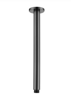 Star Electroplated Gun Metal Ceiling Dropper 300mm