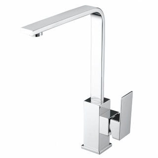 Chao Square Chrome Gooseneck Sink Mixer