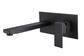 Chao Square Black Wall Mixer And Spout