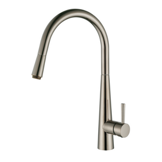 KASPER PULL OUT KITCHEN MIXER PVD BRUSHED NICKEL