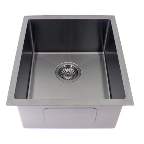 MN PVD Gun Metal Stainless Steel Sink 440x380x200x1.2mm - 26L