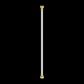 500MM PREMIUM G1/2 FEMALE&nbsp;FLEXIBLE WATER&nbsp; CONNECTOR HOSE BRUSHED GOLD