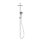 MECCA CARE 25MM GRAB RAIL 900MM TWIN SHOWER SET CHROME