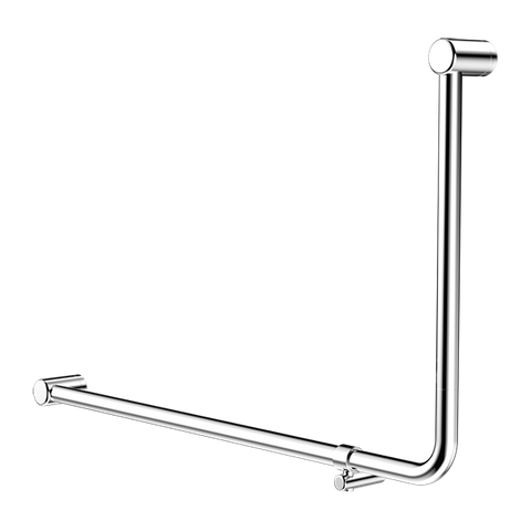 MECCA CARE 32MM DDA 90 DEGREE BENT TUBE GRAB RAIL 600X1000MM CHROME