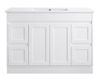 Sophie 1200 Matte WHITE Vanity