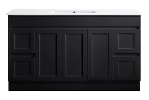 Sophie 1500 Matte BLACK Vanity