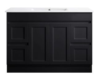 Sophie 1200 Matte BLACK Vanity