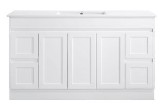 Sophie 1500 Matte WHITE Vanity