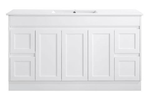 Sophie 1500 Matte WHITE Vanity