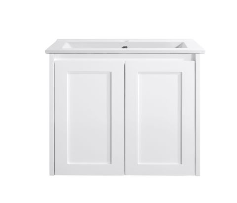 Sophie 600 Matte WHITE Wall Hung Vanity