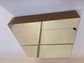 600 Pencil Edge Natural Oak Laminate Mirror Cabinet (720 Height)