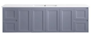 Sophie 1800 Matte GREY Wall Hung Vanity