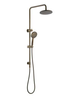 Star Project Antique Brass Shower Column Set