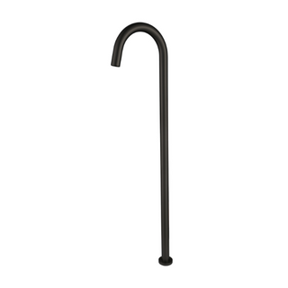 Star Black Freestanding Bath Spout