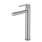 Star Mini High Rise Basin Mixer With Knurled Handle Electroplated Chrome