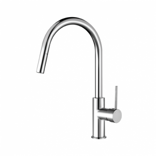 Star Mini Brushed Chrome 35mm Pull Out Kitchen Mixer