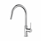 Star Mini Brushed Chrome 35mm Pull Out Kitchen Mixer