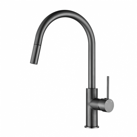 Star Mini Gun Metal 35mm Pull Out Kitchen Mixer