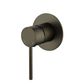 Star Mini Antique Brass 35mm Shower Mixer