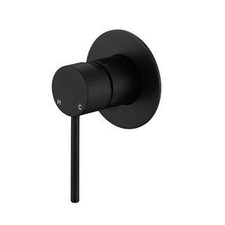 Star Mini Matte Black 35mm Shower Mixer