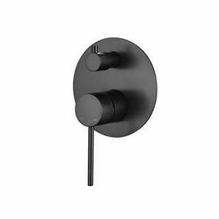Star Mini Gun Metal 35mm Shower Divertor
