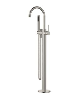 Star Freestanding Bath Mixer With Handshower Pvd Brushed Nickel