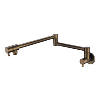 Star Mini Kitchen Pot Filler Electroplated Antique Brass