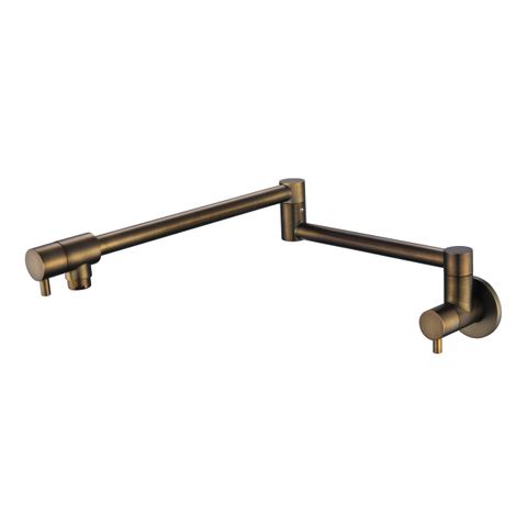 Star Mini Kitchen Pot Filler Electroplated Antique Brass